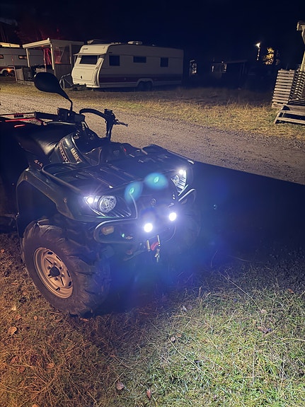 Yamaha Grizzly 350 mc registert hvite skilt! 8 of 8