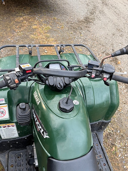 Yamaha Grizzly 350 mc registert hvite skilt! 5 of 8