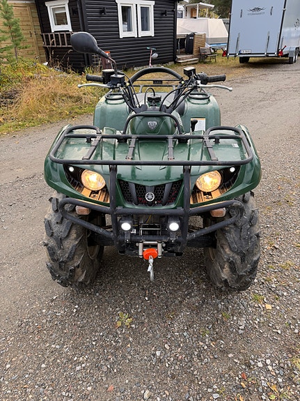 Yamaha Grizzly 350 mc registert hvite skilt! 6 of 8