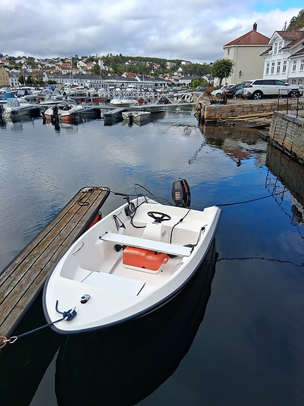 2007 Morgan 350 - Suzuki 15 hk 4 takt - 2014 BK Henger P0515 2 of 2