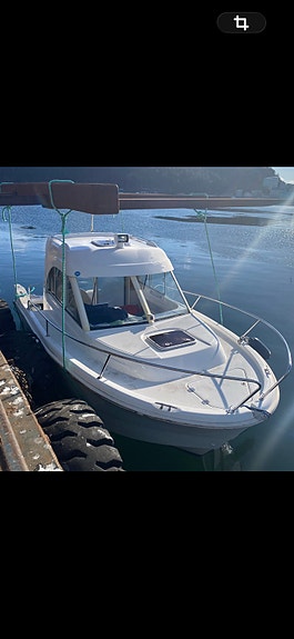 Brukt godt utrustet båt, brukt til hummer og krabbe fiske. 3 of 14
