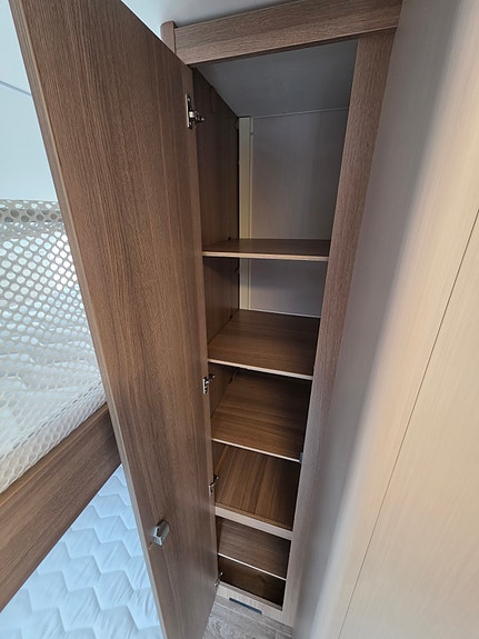 Dethleffs C'Joy 480 QLK | 2 køyer | 1114kg | 1 Eier | Sykkelstativ | 6 sengepl | Markise | Fuktgaranti til 2028 | Som Ny 20 of 30