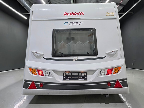 Dethleffs C'Joy 480 QLK | 2 køyer | 1114kg | 1 Eier | Sykkelstativ | 6 sengepl | Markise | Fuktgaranti til 2028 | Som Ny 4 of 30