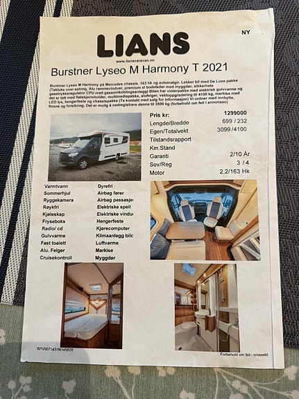 Bürstner Lyseo M Harmony T 4 of 25