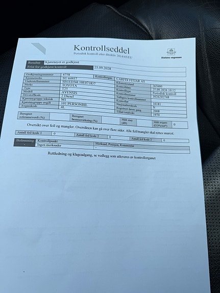 Toyota Avensis 2 of 29