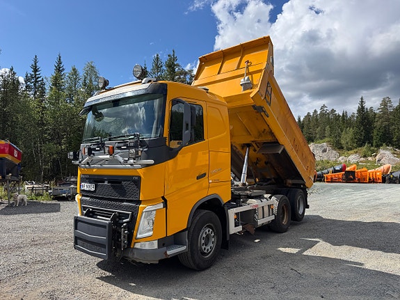 Volvo FH540 6x4 tippbil – Zetterbergs tipp – 551 hk – underliggende skjær – Euro 6 9 of 30