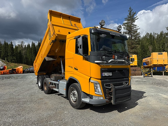 Volvo FH540 6x4 tippbil – Zetterbergs tipp – 551 hk – underliggende skjær – Euro 6 10 of 30