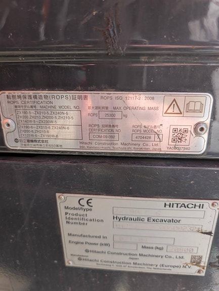 Hitachi Zx190lc-6 26 of 27