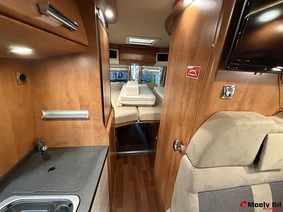 Carthago MALIBU VAN 600 DB-MARKISE-SYKKELSTATIV-LETTKJØRT BYBOBIL-VELHOLDT++ 17 of 29