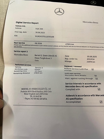 Mercedes-Benz EQA250 30 of 30