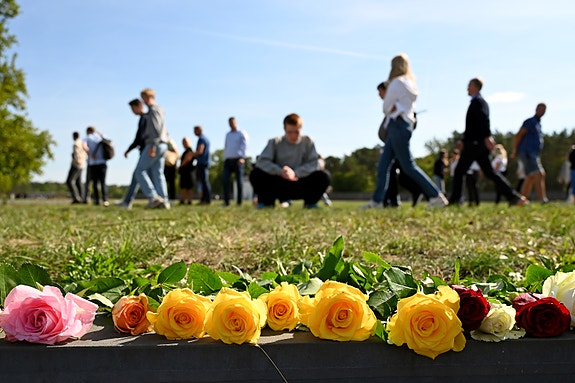 Elever på tur med Hvite Busser i Sachsenhausen