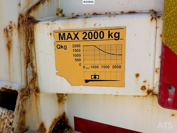 Mercedes-Benz Actros 1835L 4x2 skapbil m/ ADR rigget, ny clutch og svinghjul. – Euro 6 og totalt overhalt bremser. SE VIDEO 19 of 30