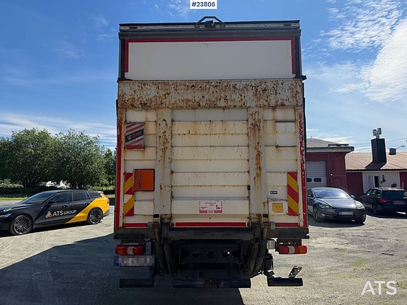 Mercedes-Benz Actros 1835L 4x2 skapbil m/ ADR rigget, ny clutch og svinghjul. – Euro 6 og totalt overhalt bremser. SE VIDEO 6 of 30