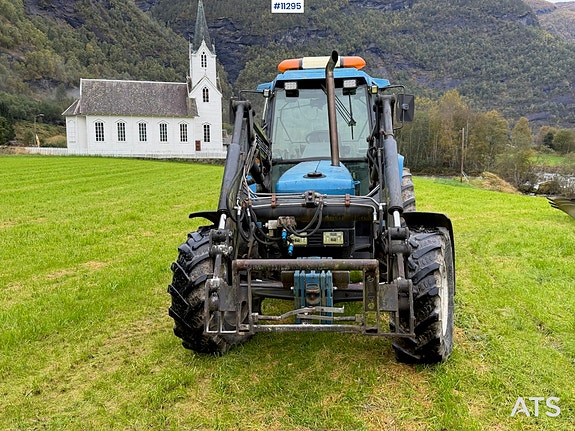 Ford  7840-4 SLE m/ frontlaster. SE VIDEO! 3 of 30