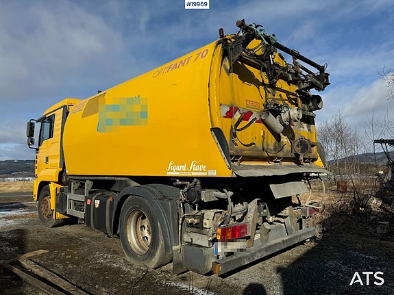 MAN 18.313  Feiebil m/ Bucher Optifant 70 påbygg 3 of 24
