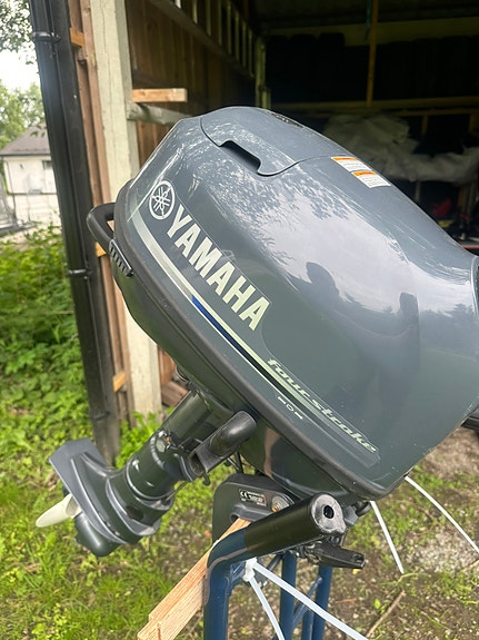 Yamaha 4 takt 5 hk. Bra skick. 4 of 5