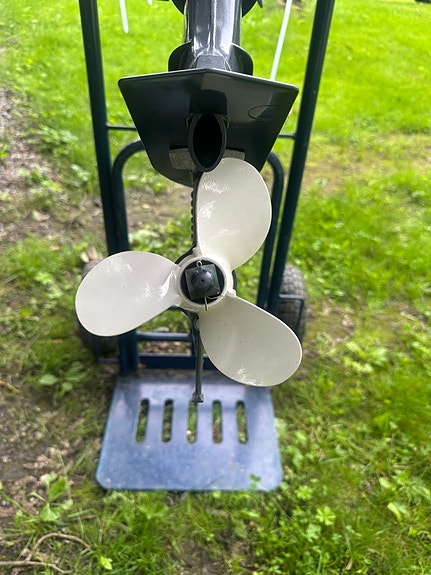 Yamaha 4 takt 5 hk. Bra skick. 3 of 5