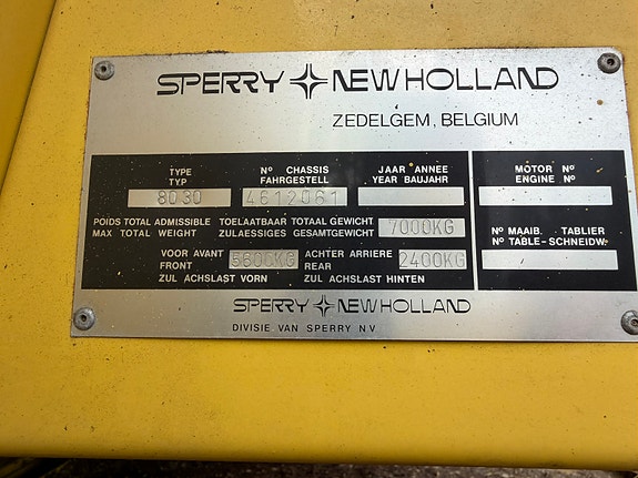 New Holland 8030 7 of 7