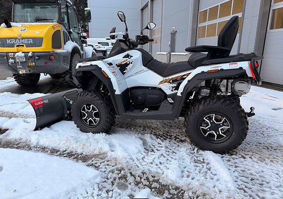 QJ Motor PAKKEPRIS - QJ motor SFA600 Touring Deluxe 5år GARANTI - BRØYTESKJÆR INKLUDERT FERDIG REGISTRERT OG MONTERT 9 of 14