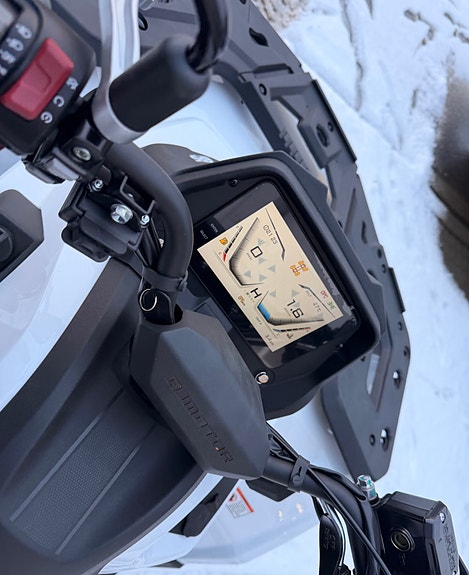 QJ Motor PAKKEPRIS - QJ motor SFA600 Touring Deluxe 5år GARANTI - BRØYTESKJÆR INKLUDERT FERDIG REGISTRERT OG MONTERT 12 of 14