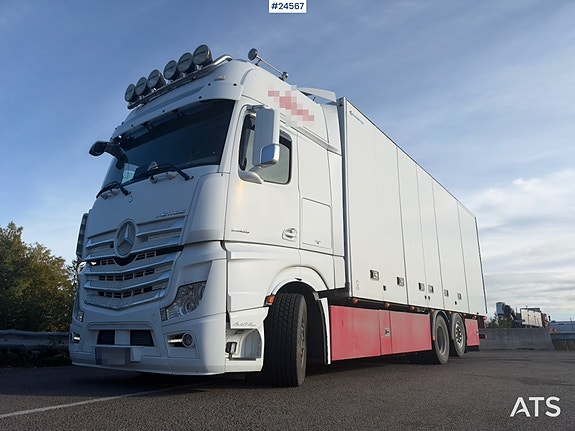 Mercedes-Benz Actros 2563 6x2 Skapbil m/ Sideåpning – Kun 1 eier – Bussbygg – 306 000 km 10 of 30