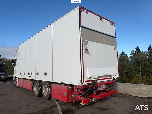 Mercedes-Benz Actros 2563 6x2 Skapbil m/ Sideåpning – Kun 1 eier – Bussbygg – 306 000 km 5 of 30
