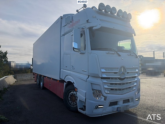 Mercedes-Benz Actros 2563 6x2 Skapbil m/ Sideåpning – Kun 1 eier – Bussbygg – 306 000 km 7 of 30