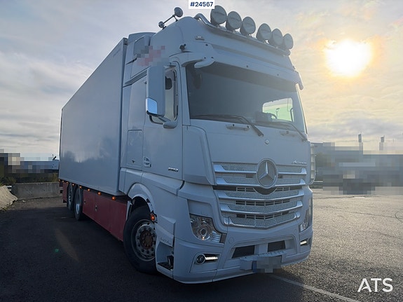Mercedes-Benz Actros 2563 6x2 Skapbil m/ Sideåpning – Kun 1 eier – Bussbygg – 306 000 km 8 of 30