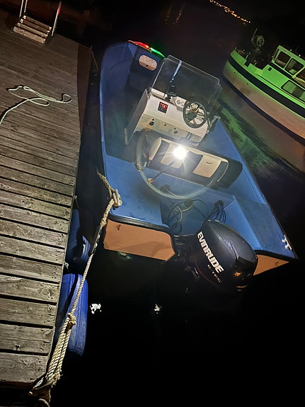 Teinebåt 18 fot med Evinrude e-tec 75 HK selges 7 of 10