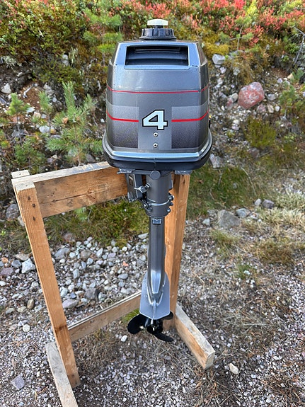 Mariner 4 hk, 2-takt m. lang stamme selges. 5 of 13