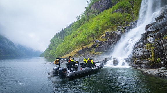 Guida RIB-turar på Hardangerfjorden