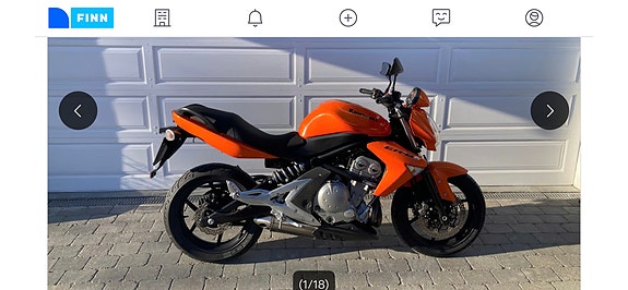 Kawasaki ER 6 N 2 of 2