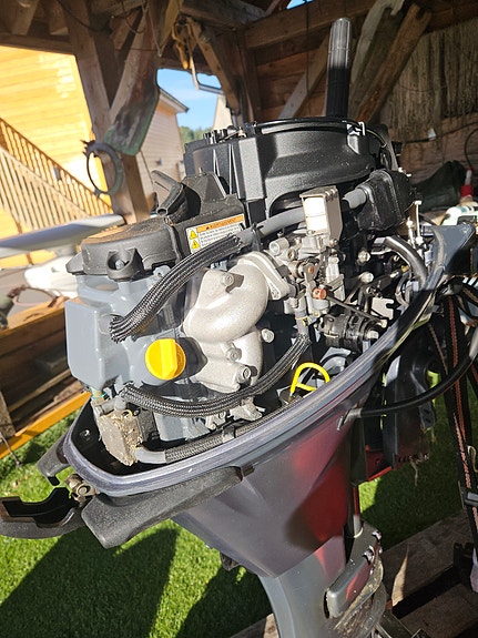 Yamaha 9.9 hk. + kontrollboks  mod  2012 9 of 14