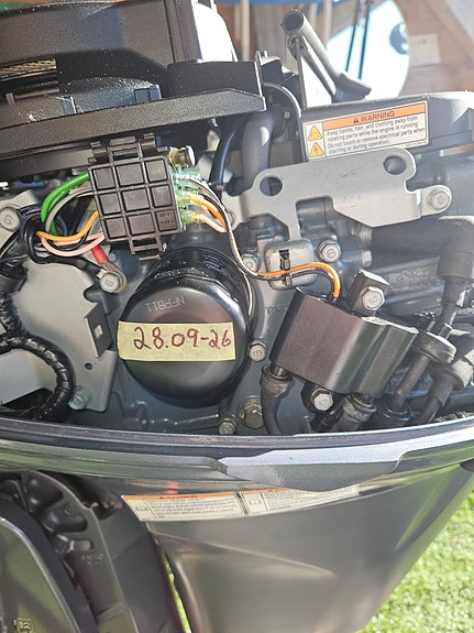 Yamaha 9.9 hk. + kontrollboks  mod  2012 13 of 14