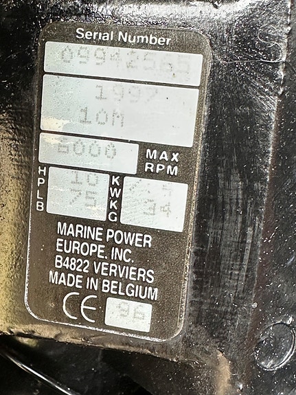 Mercury 2 - takts båtmotor 9,9 hk oppgradert til 15 hk selges 3 of 3