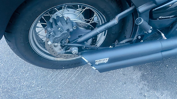 Kawasaki VN 900 Classic/ service historikk/ ventiljustering 8 of 30