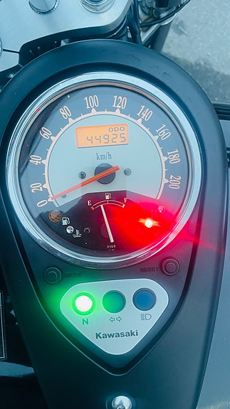 Kawasaki VN 900 Classic/ service historikk/ ventiljustering 27 of 30