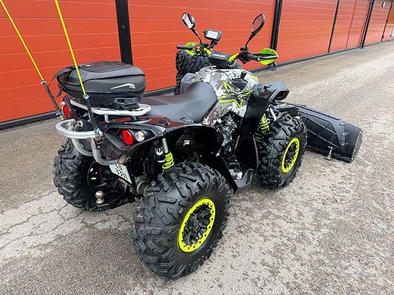 Can-Am Renegade 1000R XXC, MC REG, 89HK, 182 timer, 2 sett hjul, brøyteskjer 5 of 22