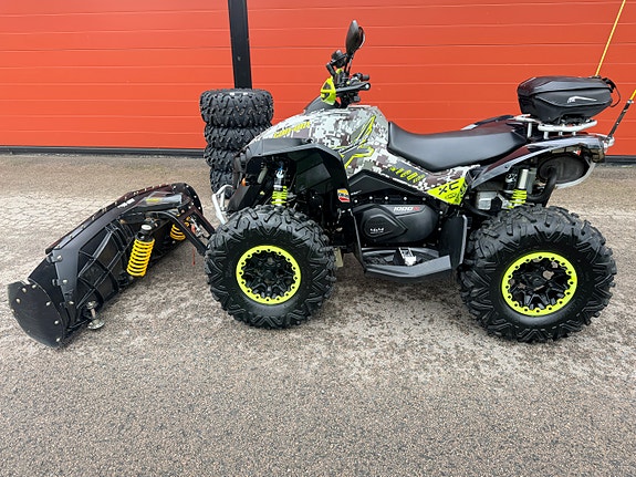 Can-Am Renegade 1000R XXC, MC REG, 89HK, 182 timer, 2 sett hjul, brøyteskjer 8 of 22