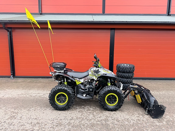 Can-Am Renegade 1000R XXC, MC REG, 89HK, 182 timer, 2 sett hjul, brøyteskjer 4 of 22