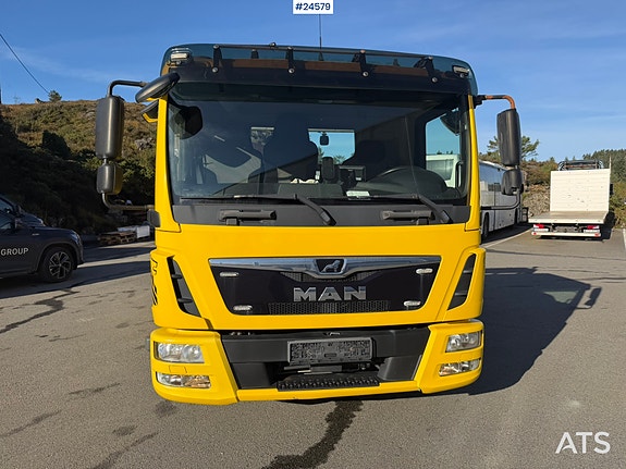 MAN TGL 12.220 bergingsbil m/ brille og tevor påbygg 3 of 30