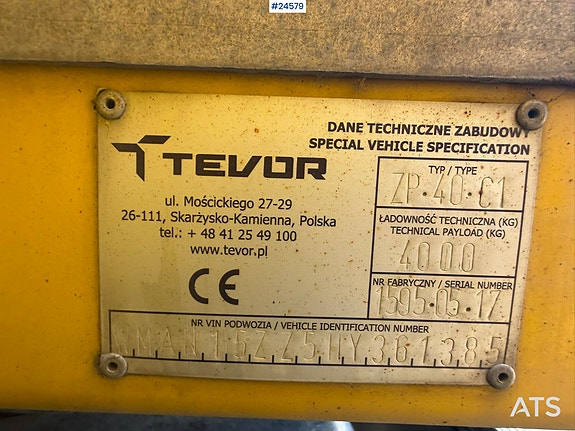 MAN TGL 12.220 bergingsbil m/ brille og tevor påbygg 29 of 30