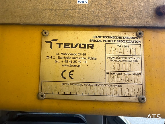 MAN TGL 12.220 bergingsbil m/ brille og tevor påbygg 30 of 30