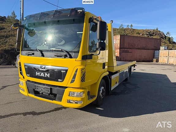 MAN TGL 12.220 bergingsbil m/ brille og tevor påbygg 2 of 30