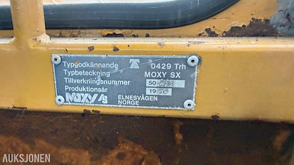 Moxy D16B Dumper, 6x6, 13 882 timer 26 of 30