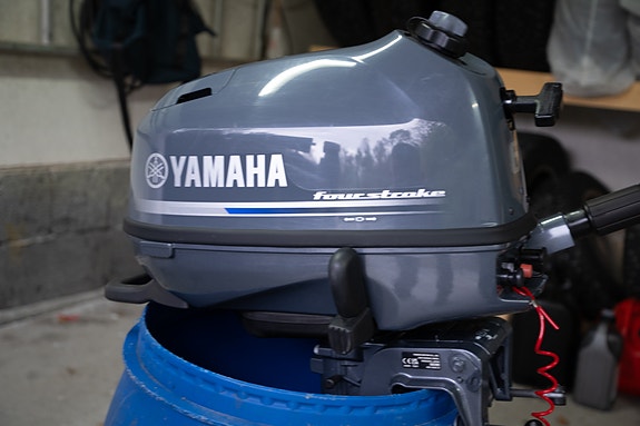 Yamaha 6HK  lang stamme fire takt påhengs motor 3 of 11