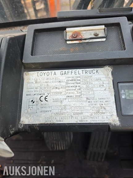Toyota Gaffel truck 4 of 6