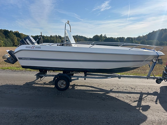 Ibiza 17 m/Yamaha 70 hk autolube, vannskistang,nye puter i Niroxx,7 sitteplasser
