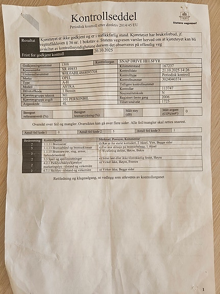 Opel Astra 11 of 11