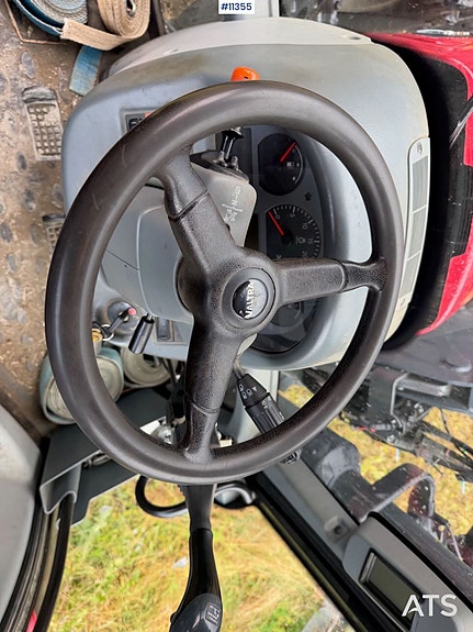 Valtra N 103 traktor m/ frontlaster – Se timer. SE VIDEO. 21 of 30